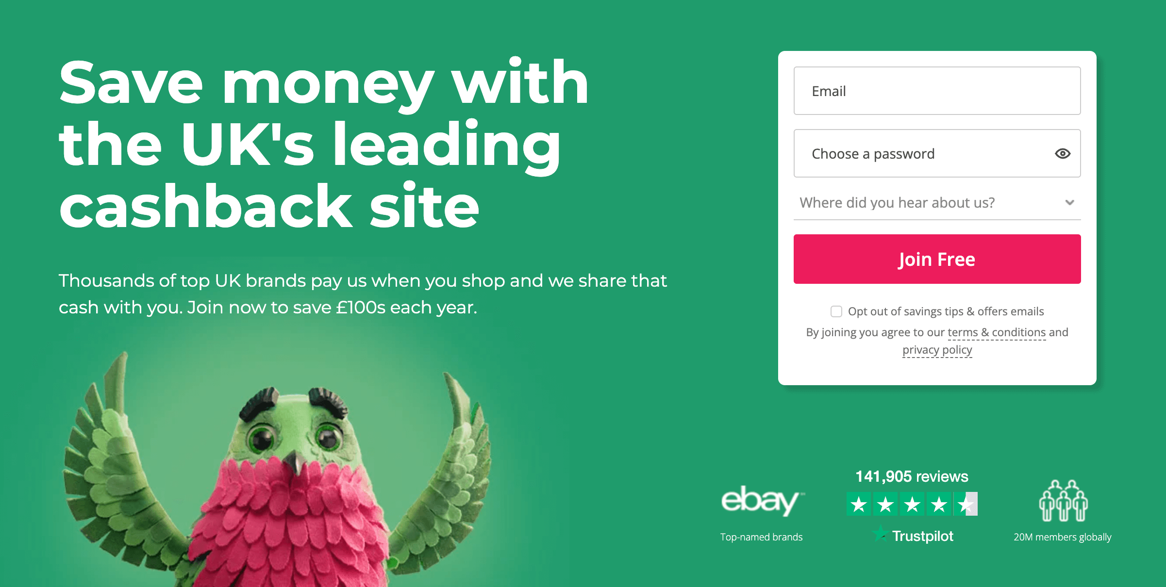 UK cashback sites for travel