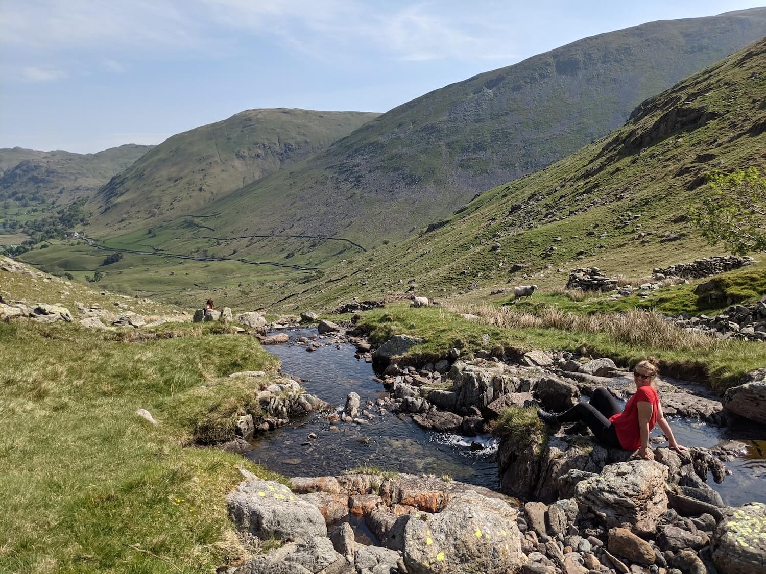 packing up wild camping
