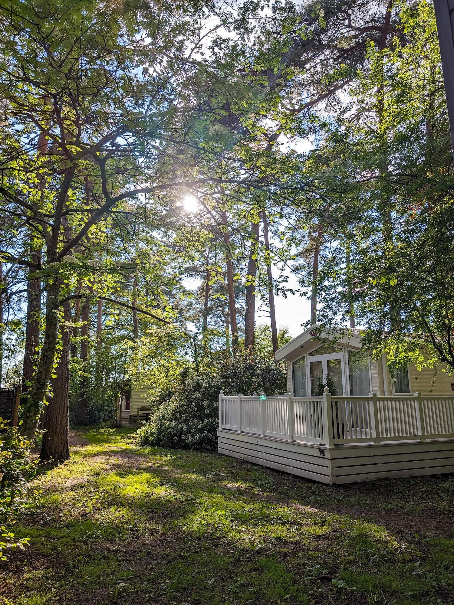 sleeping at Sandy Balls