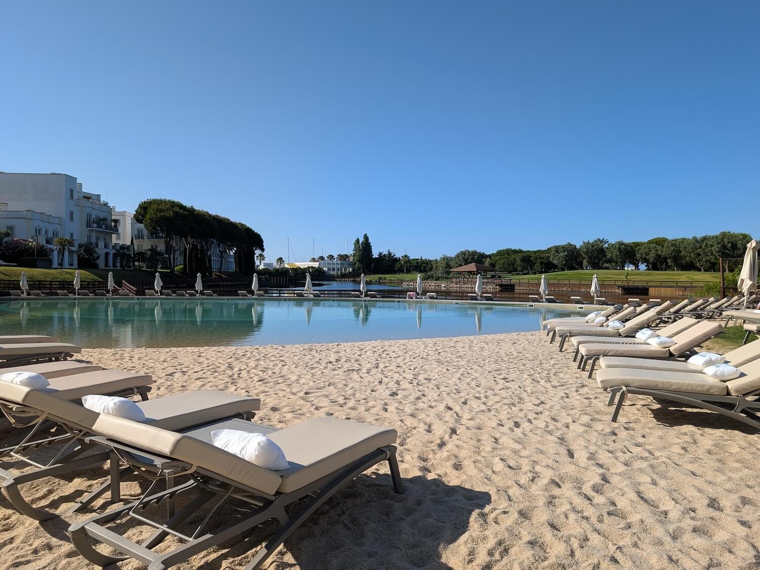 Beach at the Domes Hotel