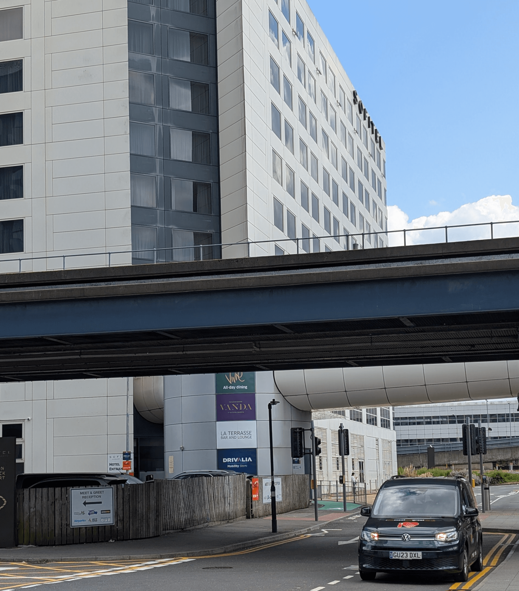 airport parking at Gatwick