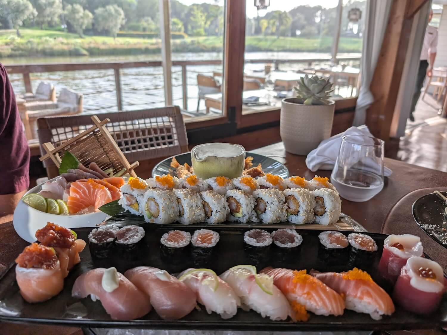 sushi at Domes Lake Algarve