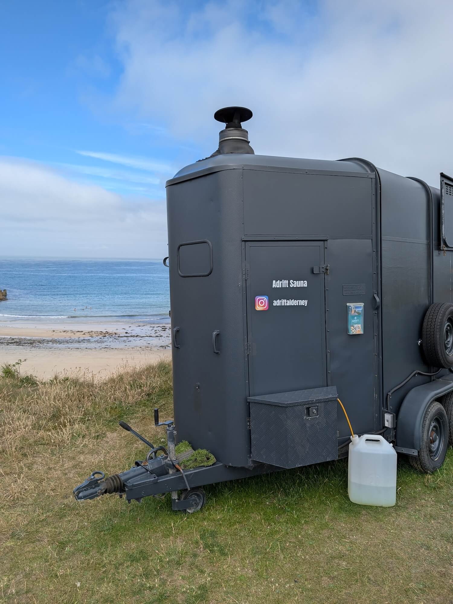 Adrift sauna in Alderney