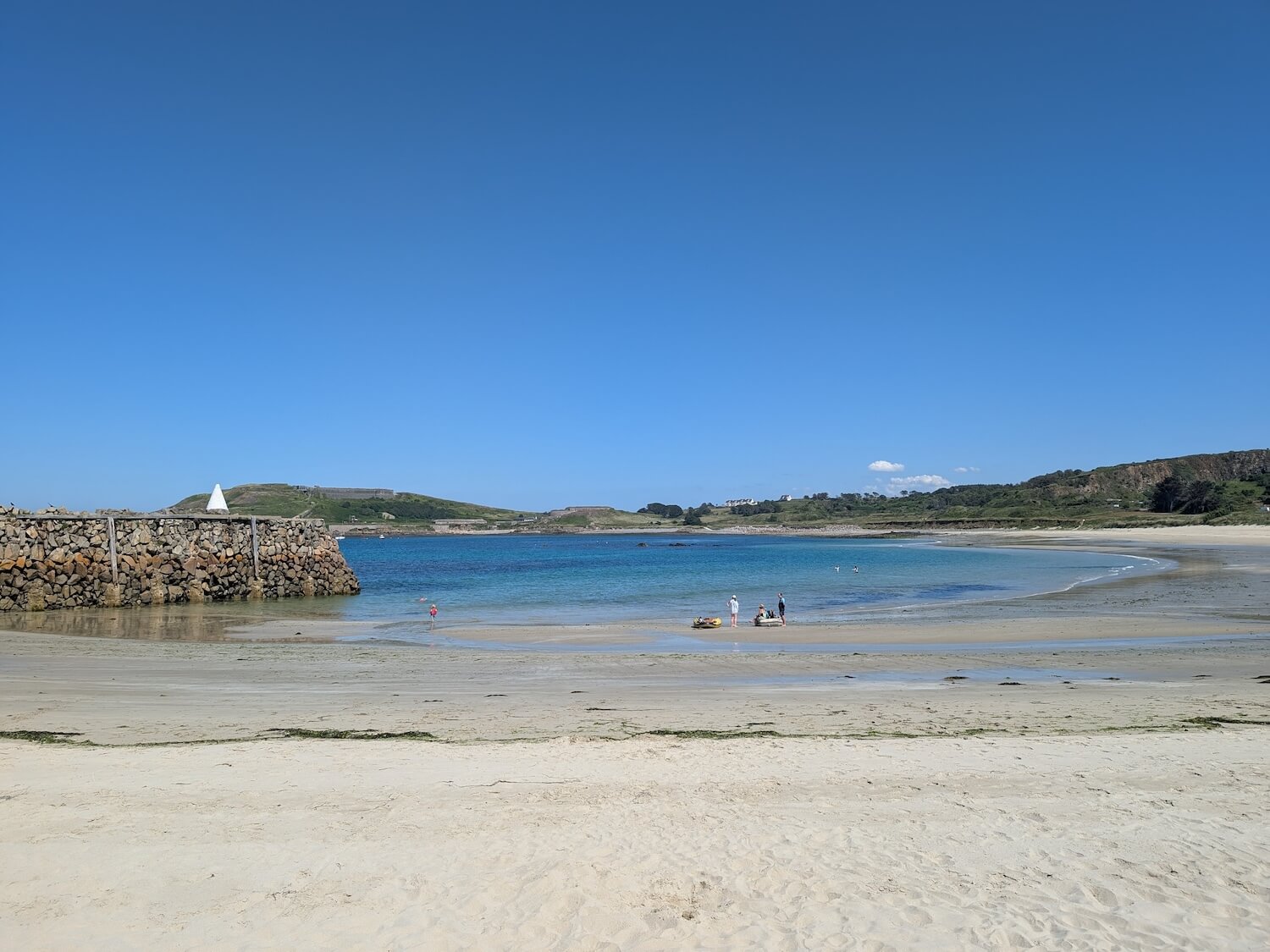 Braye Beach on Alderney
