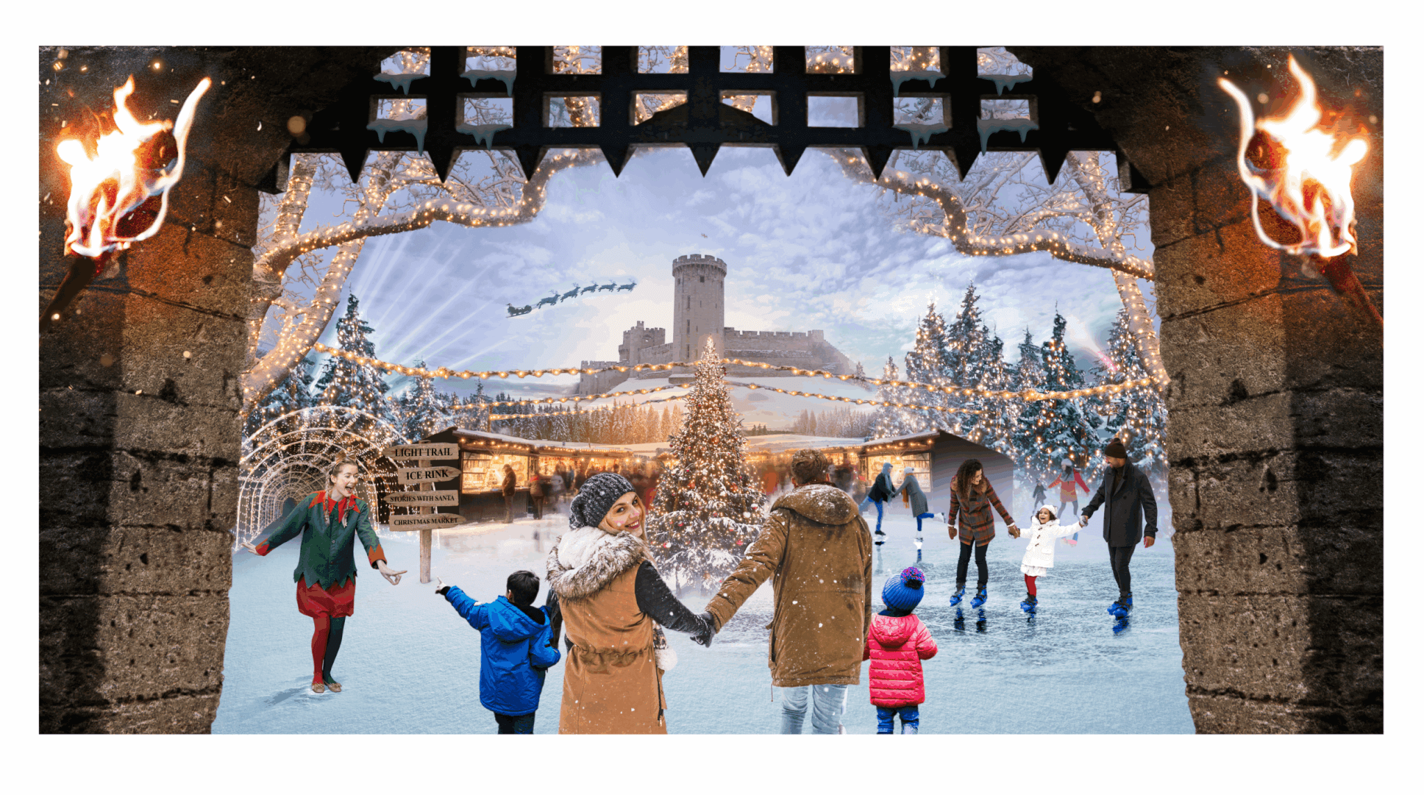Christmas at Warwick Castle