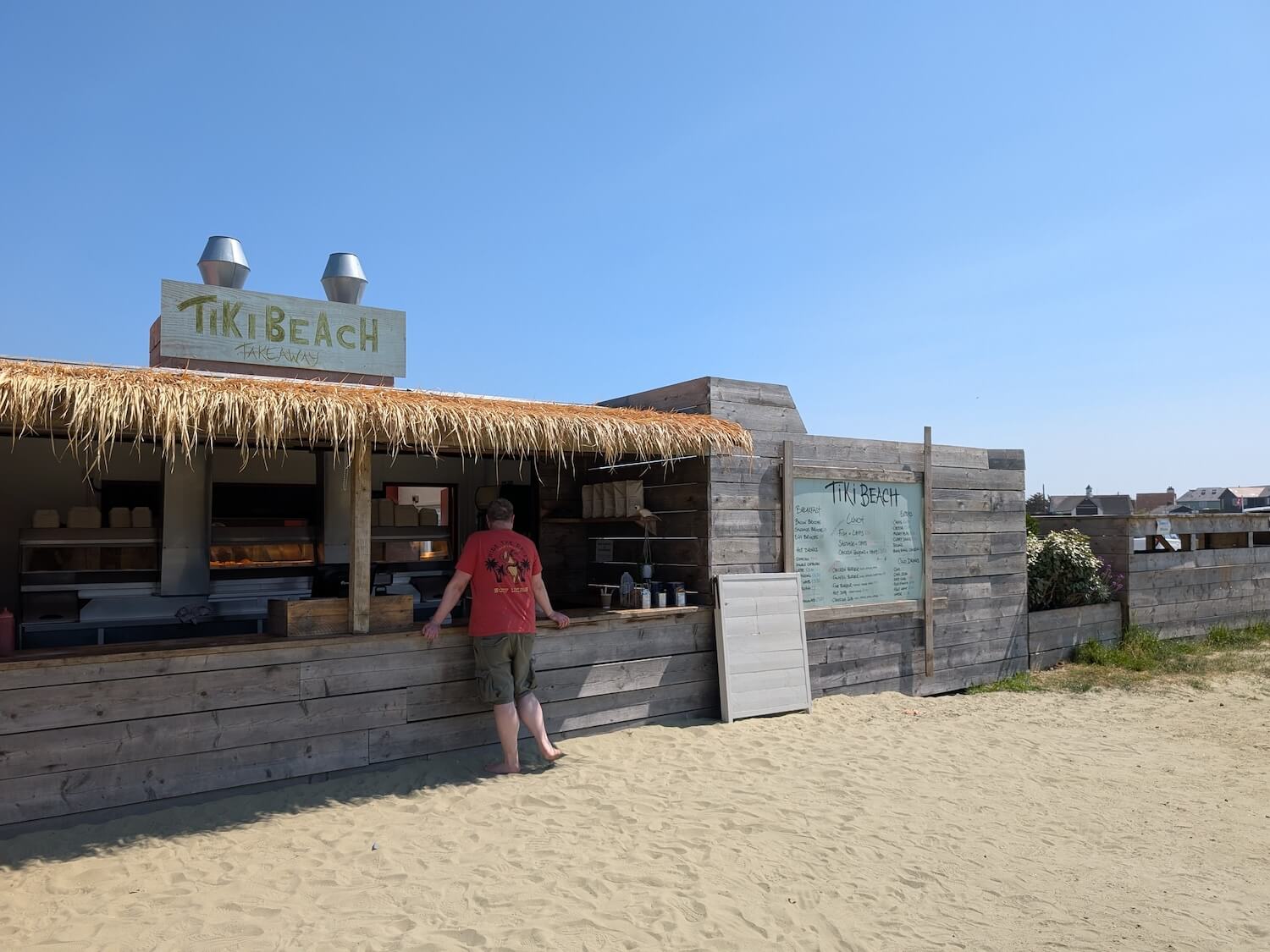 Beach cafe at West Wittering