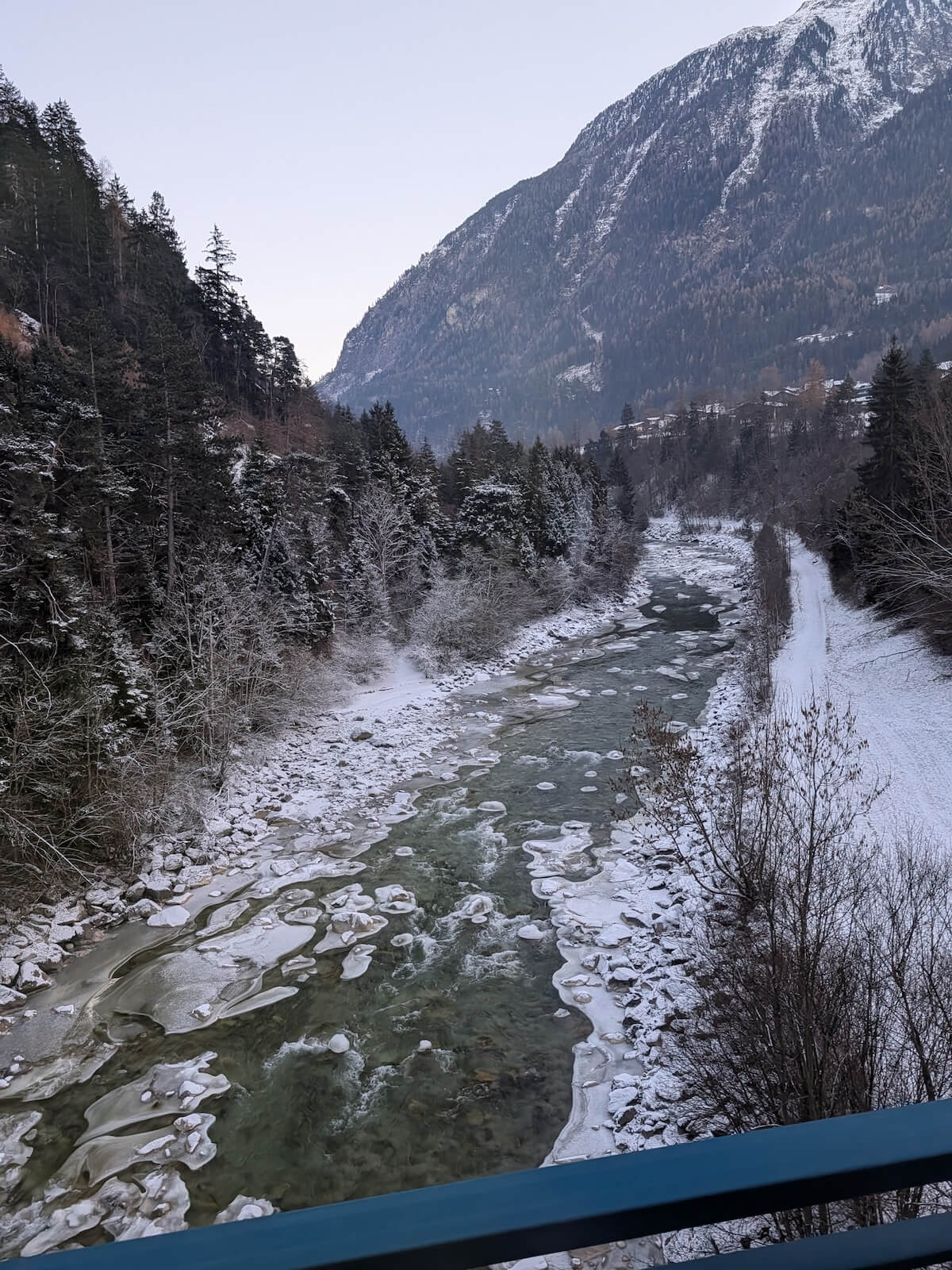 view out the window from otztal