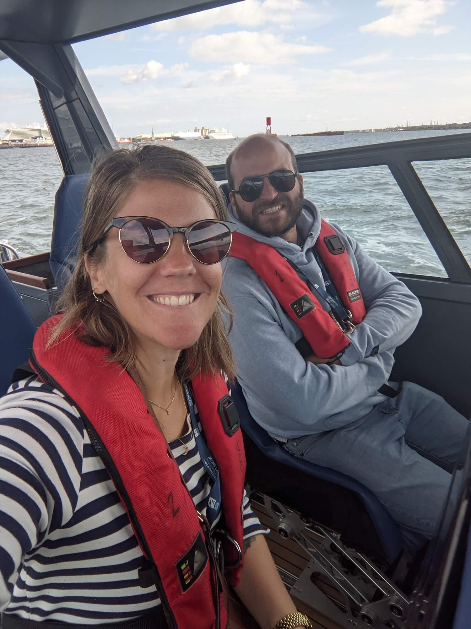 Boat ride in England
