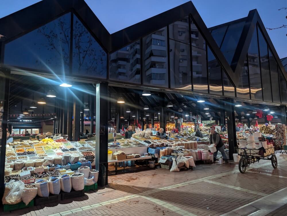 Souvenirs market in tirana