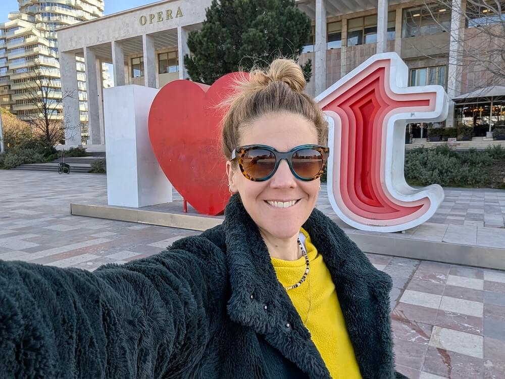 Tirana in Skanderberg Square