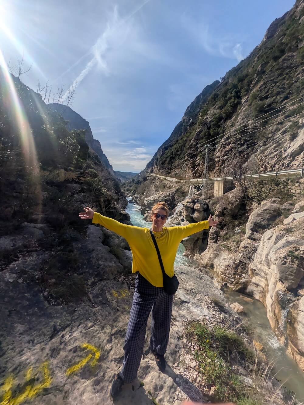 On the way to Lake Bovilla