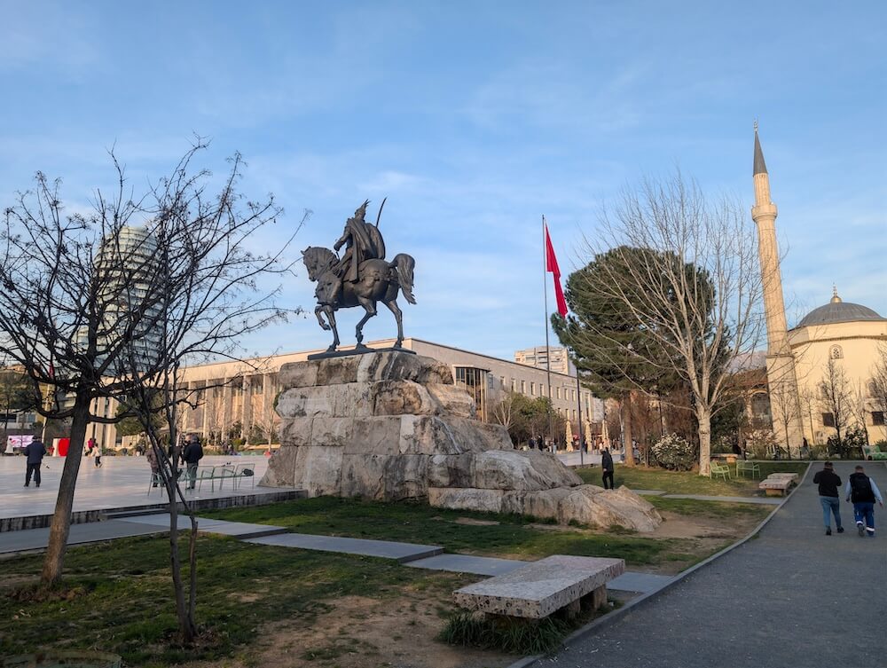 Skanderberg Square Tirana