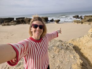 Evaristo Beach by the W Algarve Hotel in Albufeira