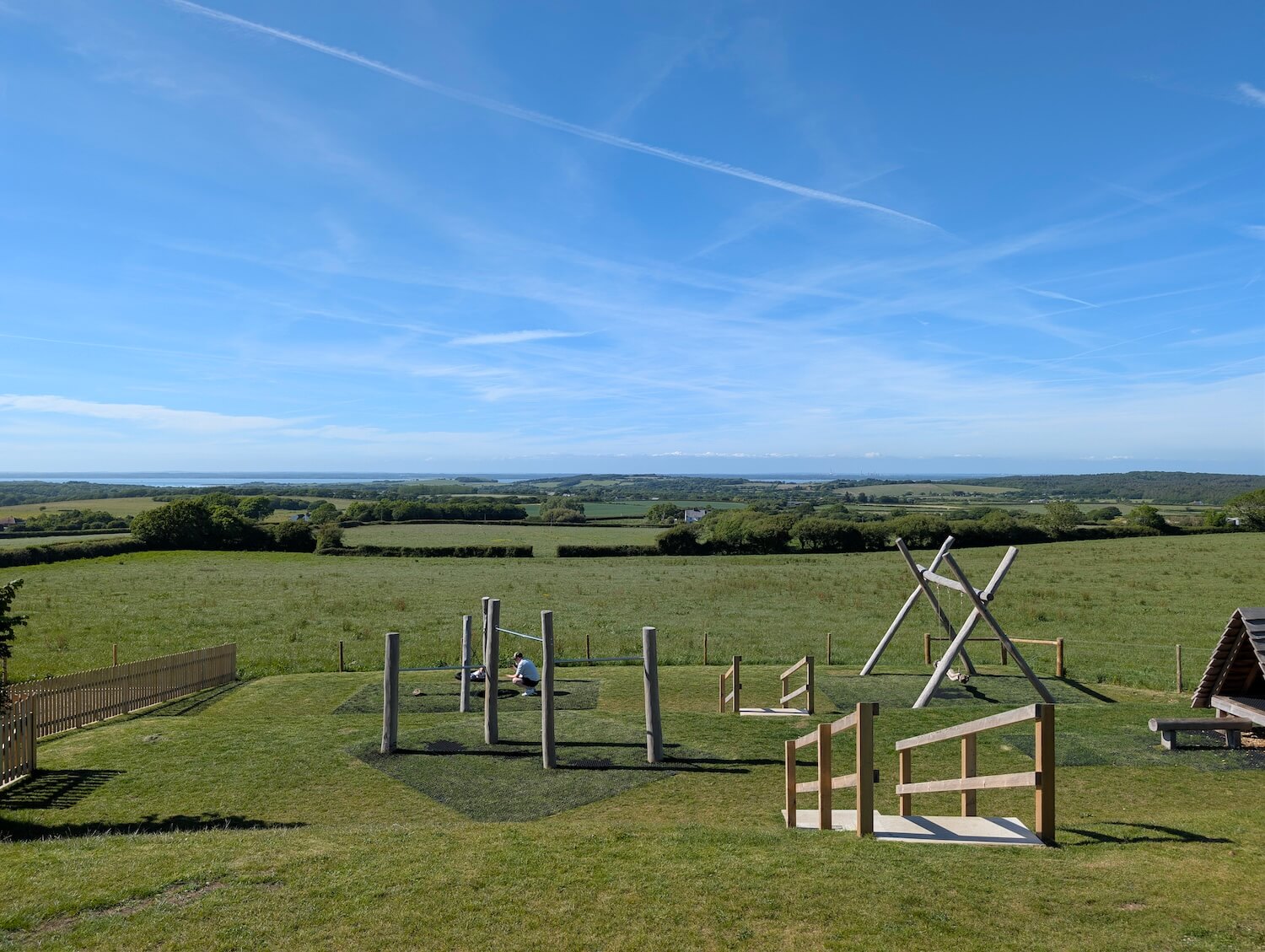 Blacksmiths on the Isle of Wight has a great playground