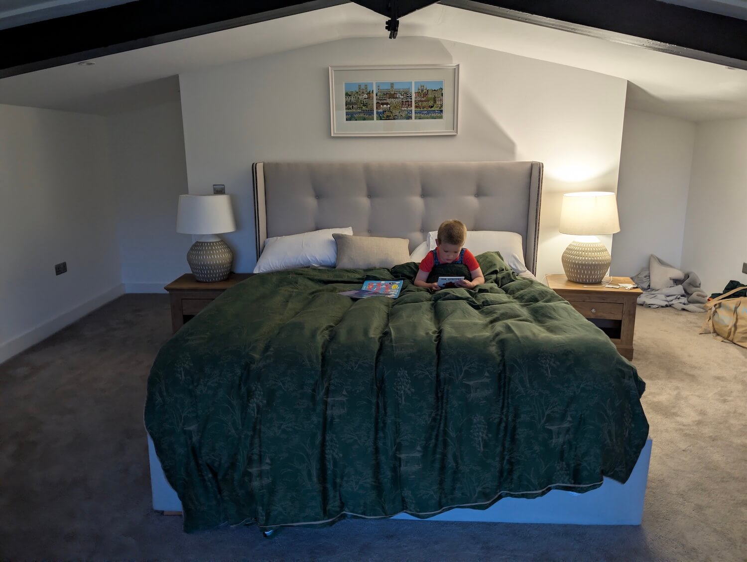 Our king bedroom