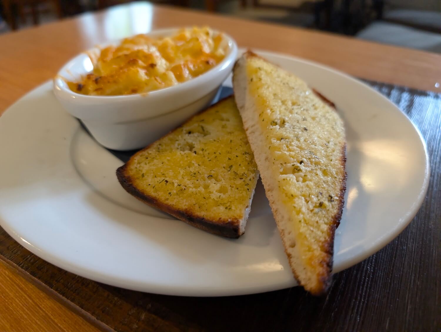 Macaroni Cheese at the Woodmans Arms